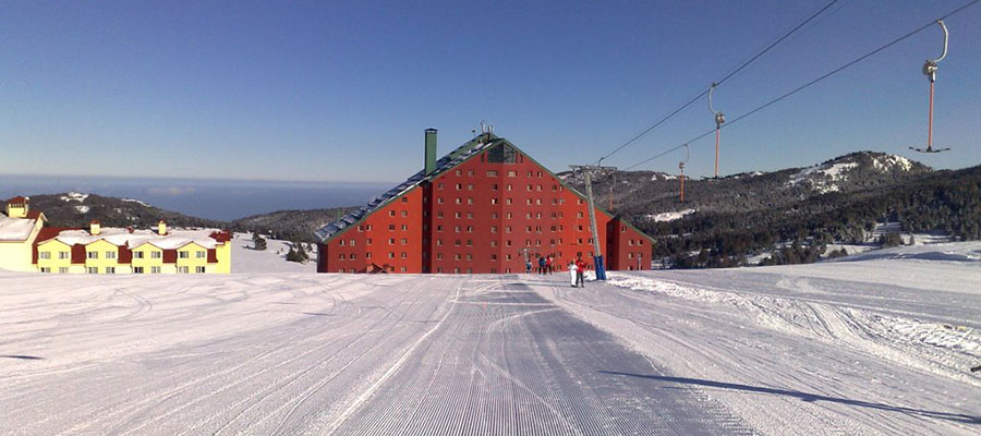 Türkiye'nin En İyi 10 Kayak Oteli - Karinna Hotel Pist