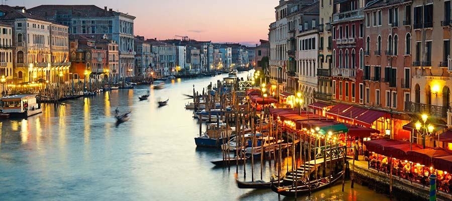 Kanallar Şehri Venedik - Büyük Kanal
